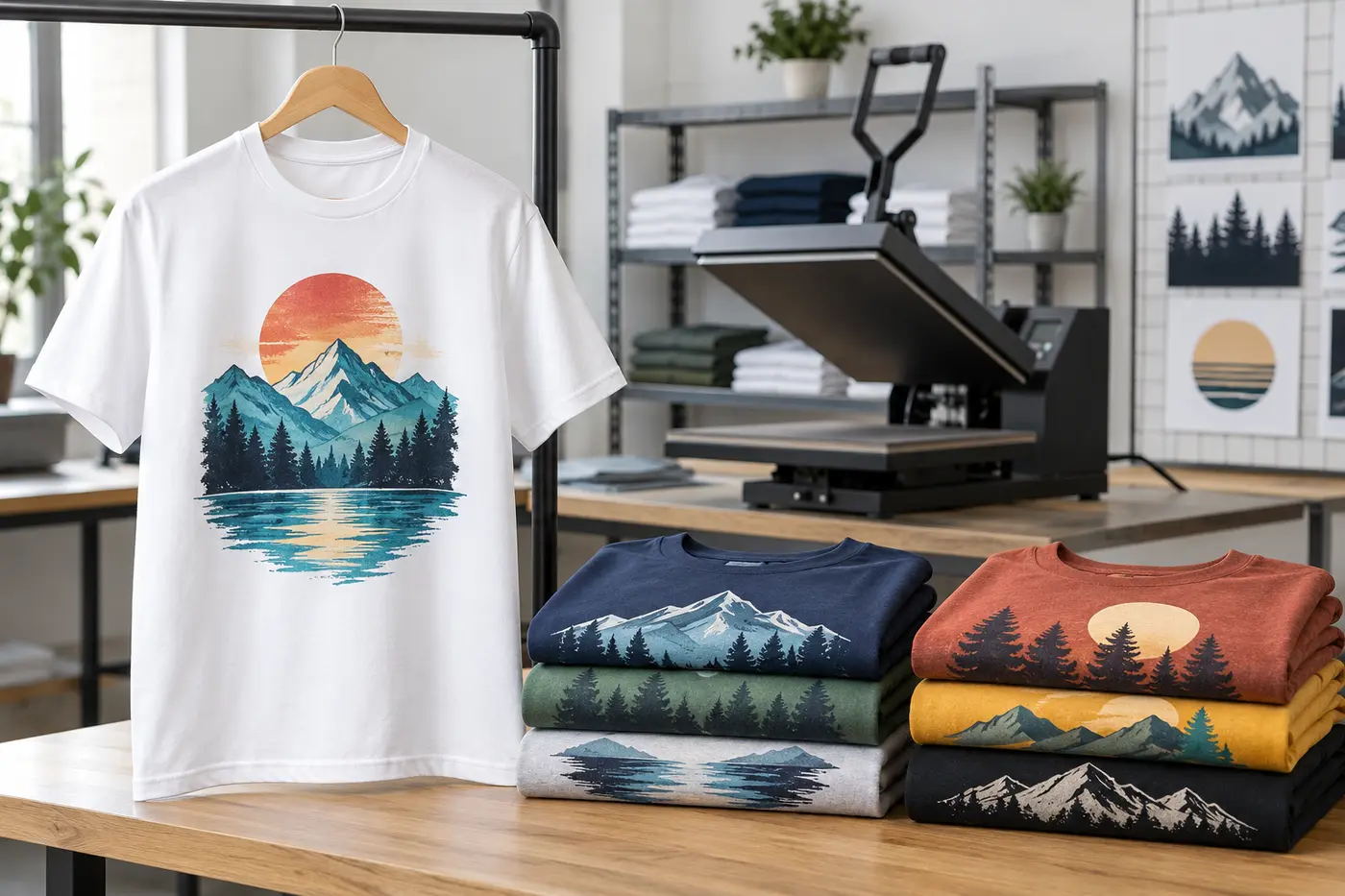 T-Shirt Printing in Machhali Shahar, Jaunpur