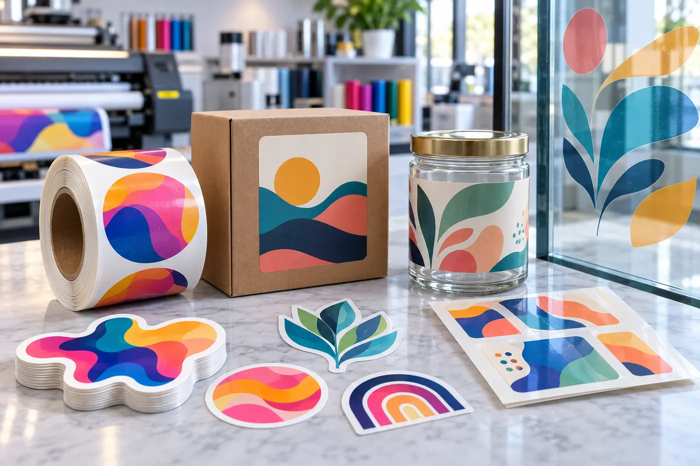 Vinyl Sticker Printing in Machhali Shahar, Jaunpur